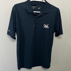 Antigua Men's Dark Blue Polo Shirt